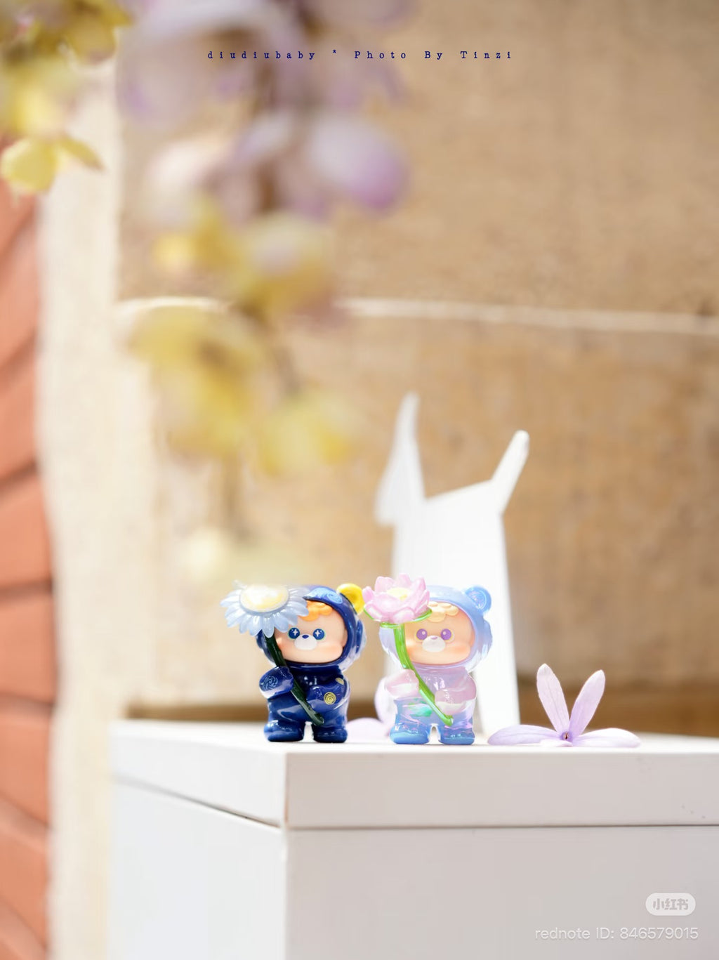 Diudiu Bear Flower World